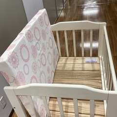 ベビーベッド【町田市再生家具】252524の画像