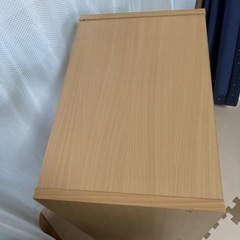 【扉付き】カラーボックスの画像