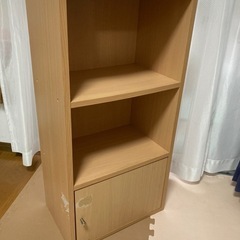 【扉付き】カラーボックスの画像