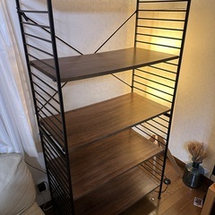 ４段ラック　Stylish Steel Rackの画像