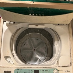 洗濯機【YWM-T45G1】の画像