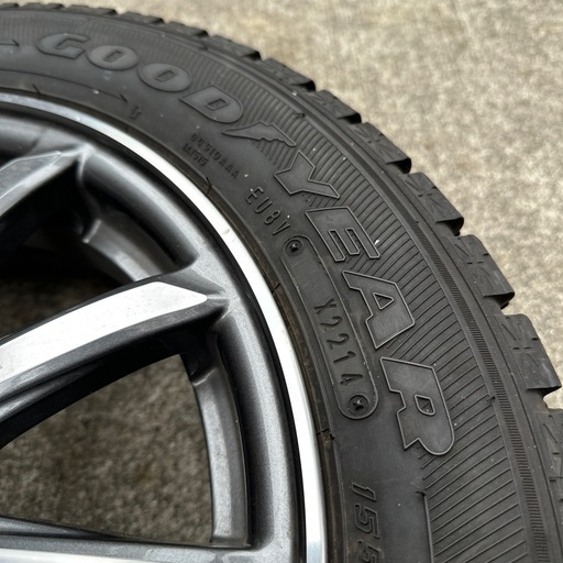 155\65r14  スタットレスタイヤ、アルミホイールセット