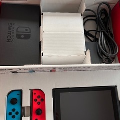スイッチ本体　新品コントローラーの画像