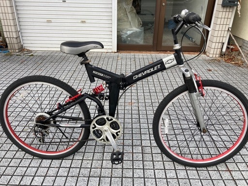 マウンテンバイク】シボレー製26インチ3x6段変速折りたたみ可能