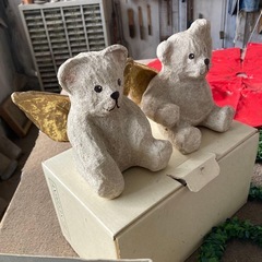 クリスマスツリーのセット 130cm クマ ベル オーナメントなどの画像