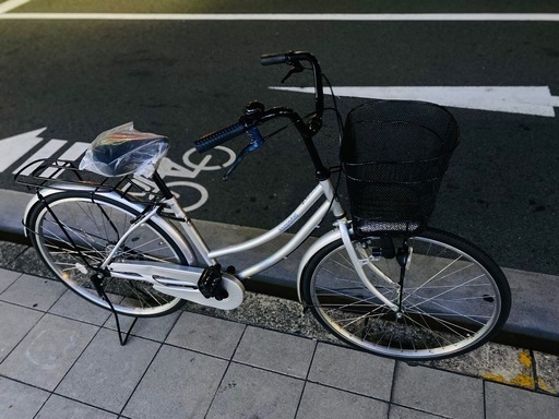 超美品のママチャリ。26インチ 。新品部品を多用して長持ち重視で