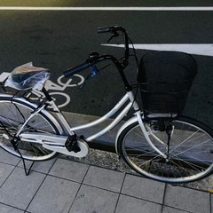 超美品のママチャリ。26インチ 。新品部品を多用して長持ち重視で