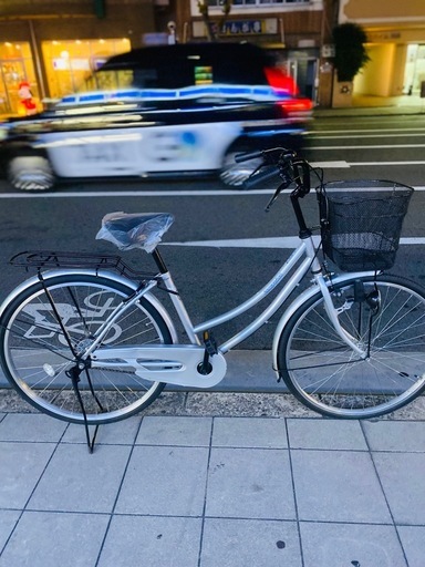 【新品部品を多数使用!即売れ必須】 26インチ ママチャリ 超美品のママチャリ。26インチ 。新品部品を多用して長持ち重視で