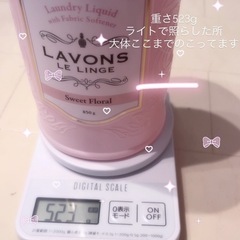 ラボン 柔軟剤  洗剤  無料  注意書きありの画像