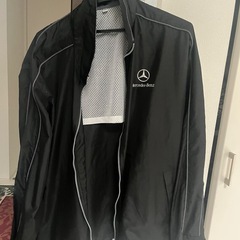 メルセデスベンツ ロゴ入り  ブラック　ウインドブレーカー　非売品の画像