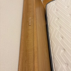 セミダブルベッド(ベッドフレーム、マットレス共)の画像