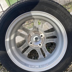 取引中　軽自動車　2シーズン数回のみ　スタッドレス　ホイール付　ダンロップDUNLOP 155/65R14 75Qの画像
