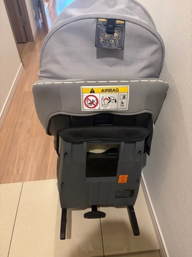 コンビ クルムーヴ アドバンス ISOFIX エッグショックJP-590 グレー