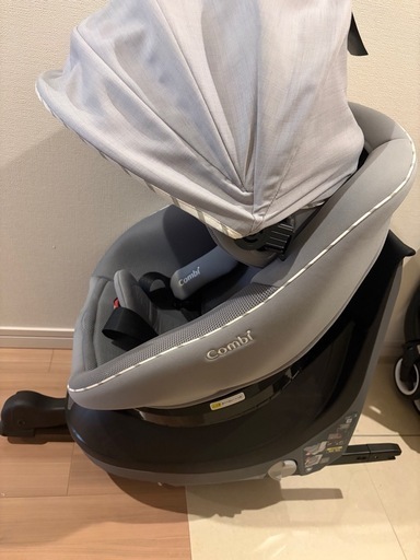 コンビ クルムーヴ アドバンス ISOFIX エッグショックJP-590 グレー