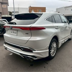 トヨタ ハリアー ハイブリッドG AT 4WD フルエアロ の画像