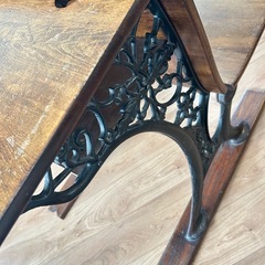 アンティーク・デスク・チャーチベンチの画像