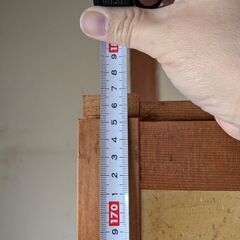 すりガラス　仕切り戸2枚　1760×925×30　の画像