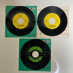 八代亜紀レコード3枚の画像