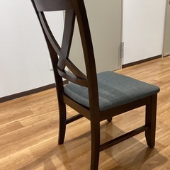 ダイニングチェア2脚セット【町田市再生家具】252525の画像