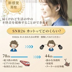 【新品】耳栓 睡眠用 みみせん 完全遮音 ノイズリダクション 耳の突破完全遮音 アラームが聞こえるの画像