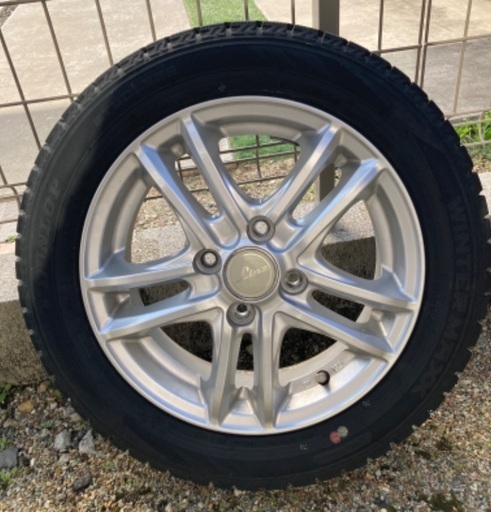 軽自動車スタッドレスホイール付ダンロップDUNLOP 155/65R14 75Q