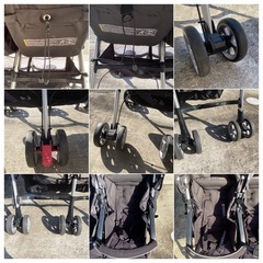 Combiコンビツインスピン　2人乗り双子ベビーカーの画像