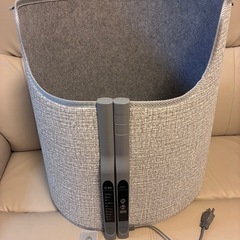 【新品】ラウンドパネルヒーター　リモコン付きの画像