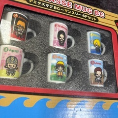★ワンピース　デミタスマグBC〜マンスリー6Pセット
の画像