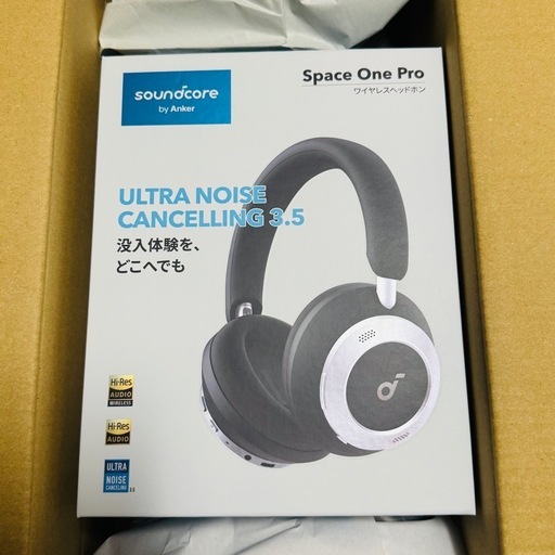 新品 未開封　Anker アンカー SoundCore Space One Pro サウンドコア プロ ヘッドホン
