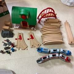 ブリオ　レールセットの画像