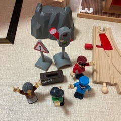 ブリオ　レールセットの画像