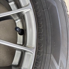 ヴォクシー 純正BBS スタッドレス  の画像