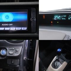 トヨタ　アクア　Gグレード！純正７インチナビ フルセグテレビ Bluetooth スマートキー プッシュスタートの画像