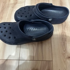 ⭐️タイムセール⭐️ クロックスサンダルcrocs ネイビー濃紺27cm M9W11の画像