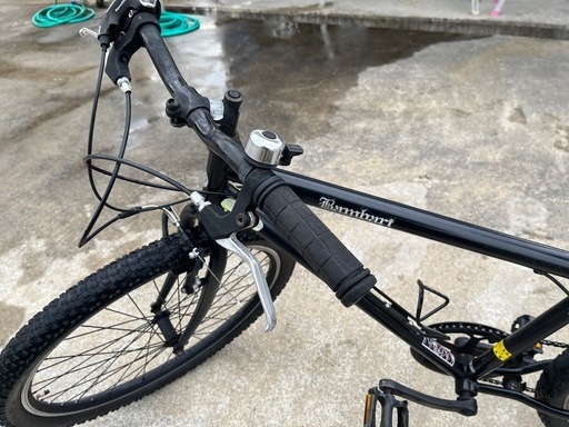 マウンテンバイク クロスバイク 26インチ ブラック 引取り限定 ショップ