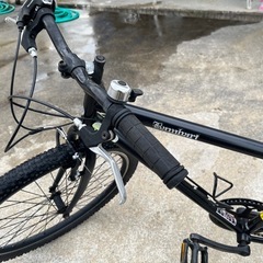 マウンテンバイク クロスバイク 26インチ ブラック 引取り限定の画像