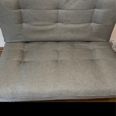 2人がけローソファ　早く引き取りに来て頂ける方優先（至急） の画像