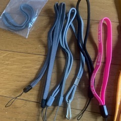 ネックストラップ　ハンドストラップの画像