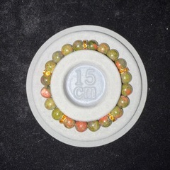 ユナカイト8mmブレスレット☪️15cmの画像