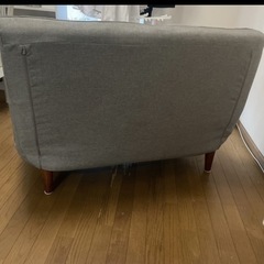 2人がけローソファ　早く引き取りに来て頂ける方優先（至急） の画像