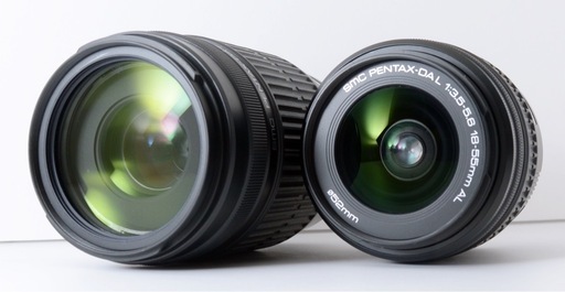 S数約700回！PENTAX K-X☆転送OK☆純正Wズームレンズキット