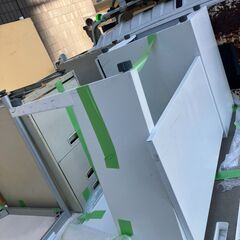 【ジャンク】袖付きデスク(白)　1台　差し上げます！の画像