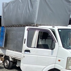 スクラムトラック　アルミ箱幌付き　ATの画像