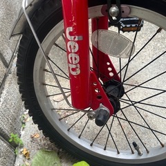 子供用自転車　JEEPの画像