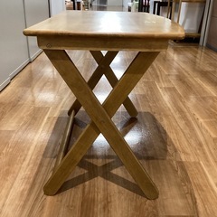 折りたたみテーブル【町田市再生家具】　252520の画像