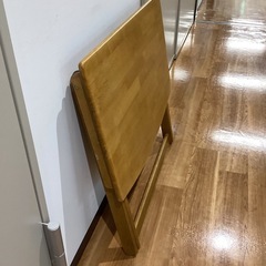 折りたたみテーブル【町田市再生家具】　252520の画像