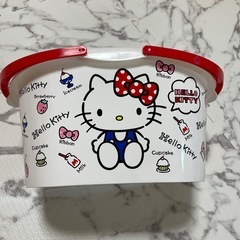 キティ バスケットかごの画像