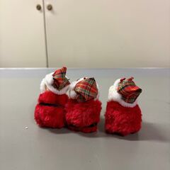 【那須町役場】クリスマス　オブジェ　サンタクロース　コアラ【管理番号387】の画像