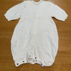 【美品】セレモニードレス　帽子付き　新生児の画像