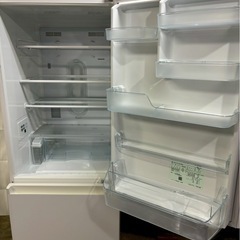 【6ヶ月保証】Panasonic 3ドア冷蔵庫 NR-C371GN-W 2020年製 365Lの画像